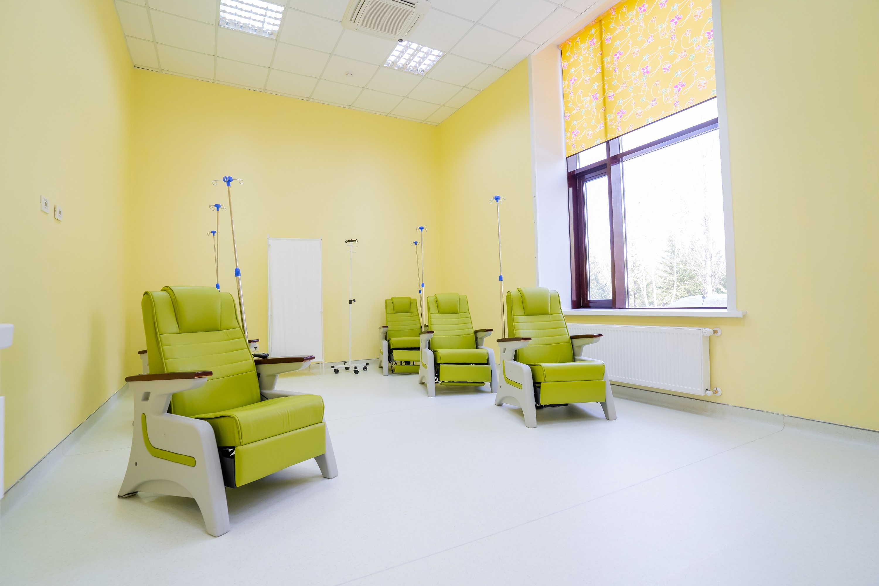 Chemotherapy room, UMIT Tomotherapy Center, Kazakhstan