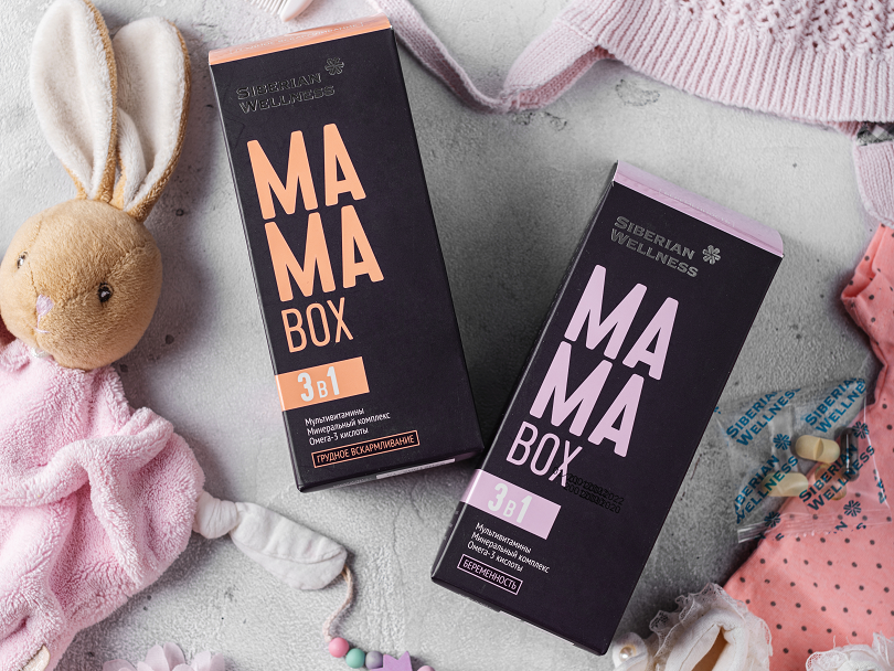 Siberian Wellness Mama box комплекс для кормящих мам