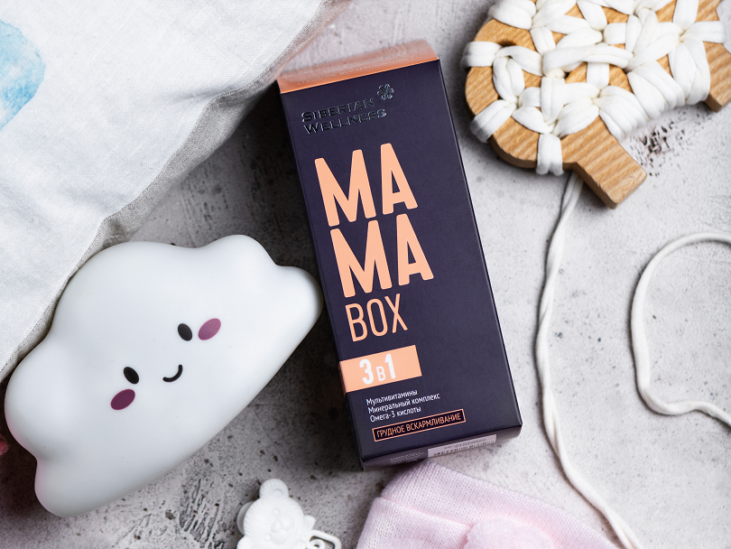 Комплекс витаминов и минералов для кормящих мам Mama Box от Siberian Wellness